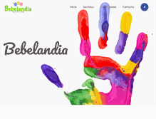 Tablet Screenshot of bebelandiaqueretaro.com